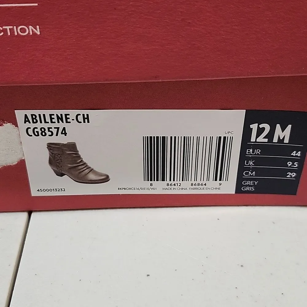 Rockport By Cobb Hill Womens 12M Abilene Bootie - NEW